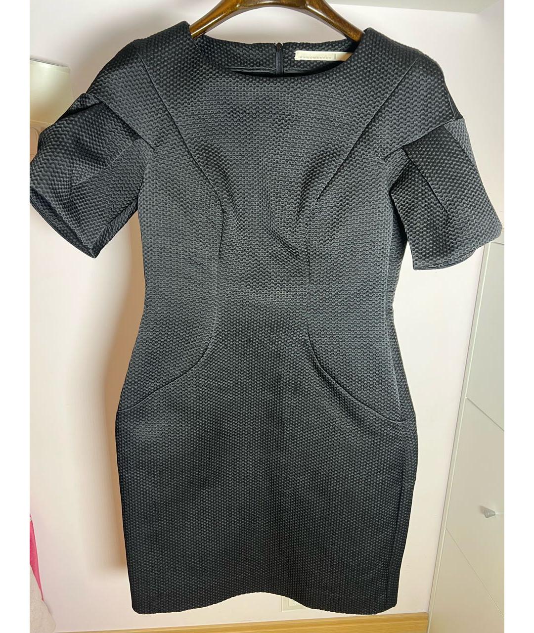 DOROTHEE SCHUMACHER Черное вискозное коктейльное платье, фото 8