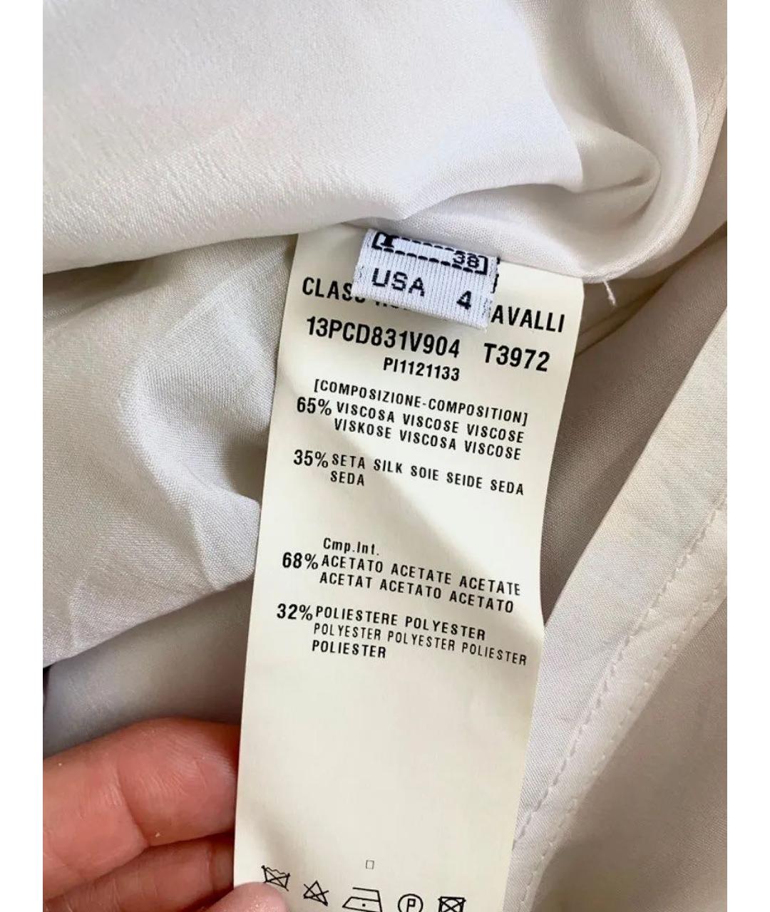 CAVALLI CLASS Мульти вискозное повседневное платье, фото 4