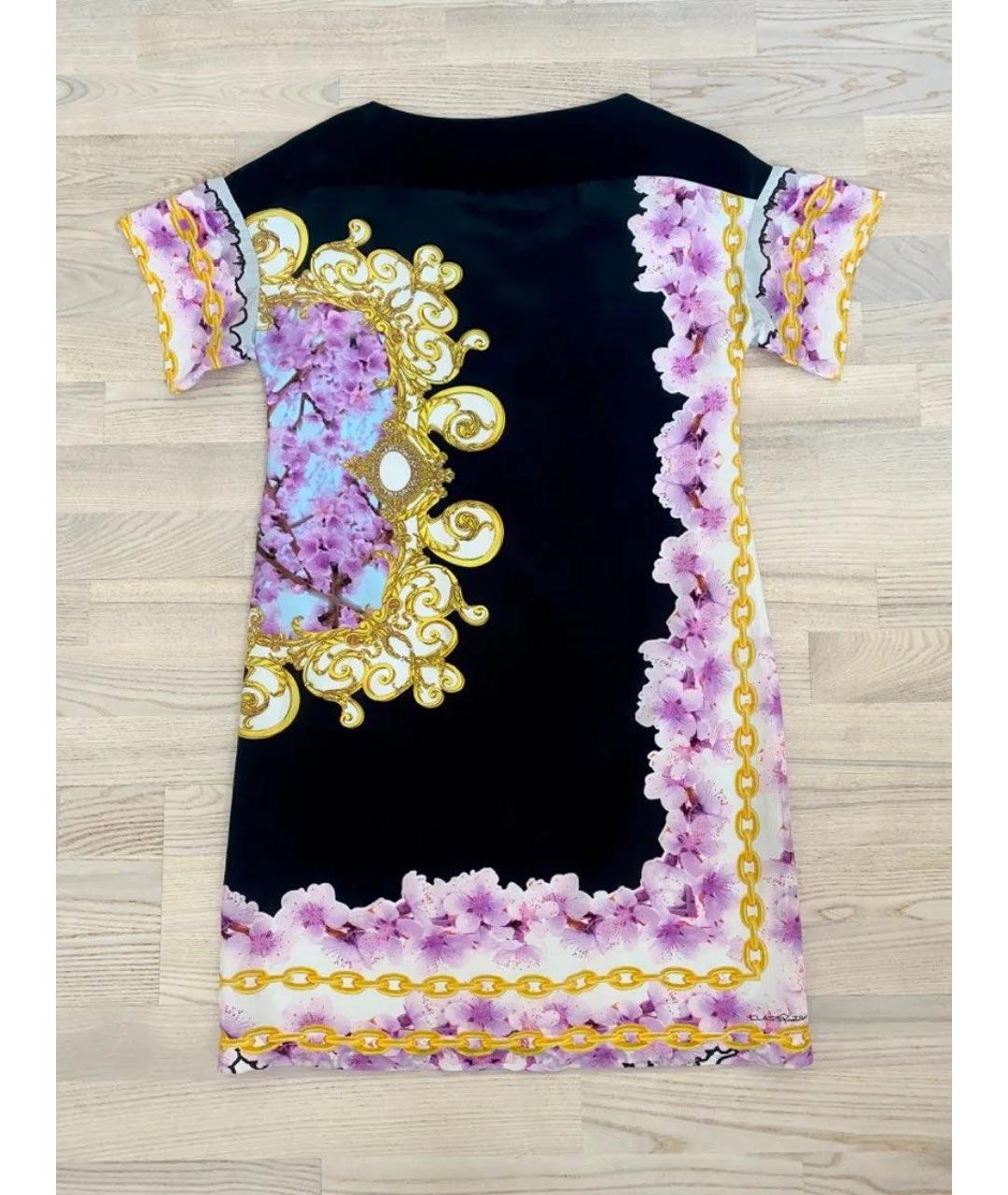 CAVALLI CLASS Мульти вискозное повседневное платье, фото 2