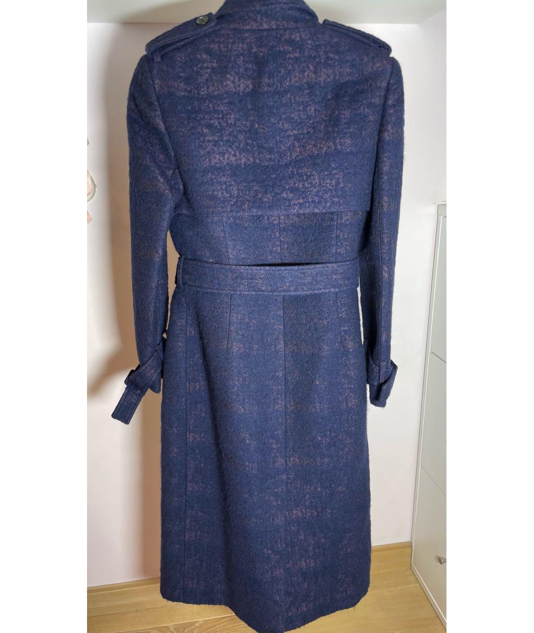 PORTS 1961 Фиолетовое шерстяное пальто, фото 2