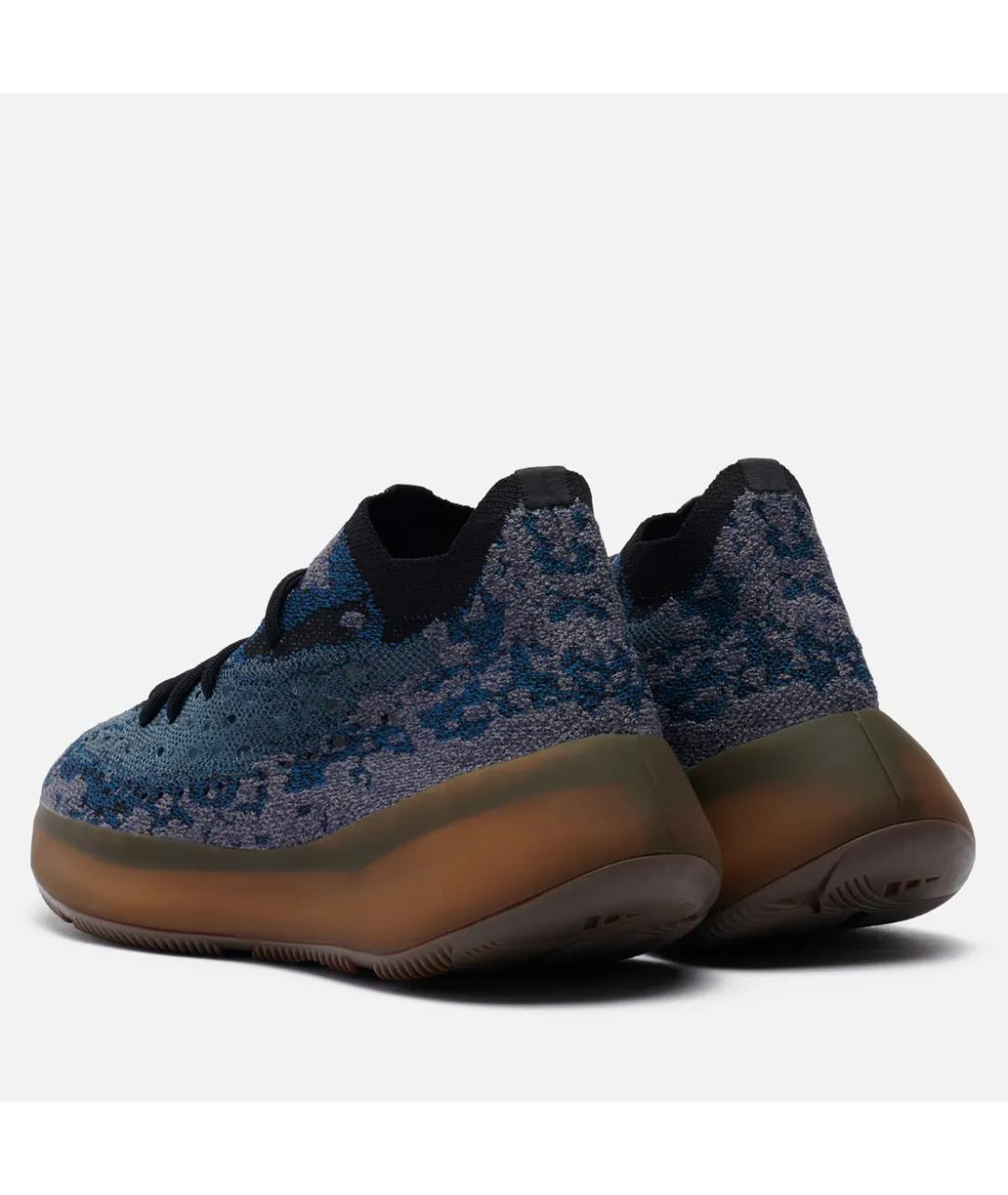 ADIDAS YEEZY Синие низкие кроссовки / кеды, фото 4