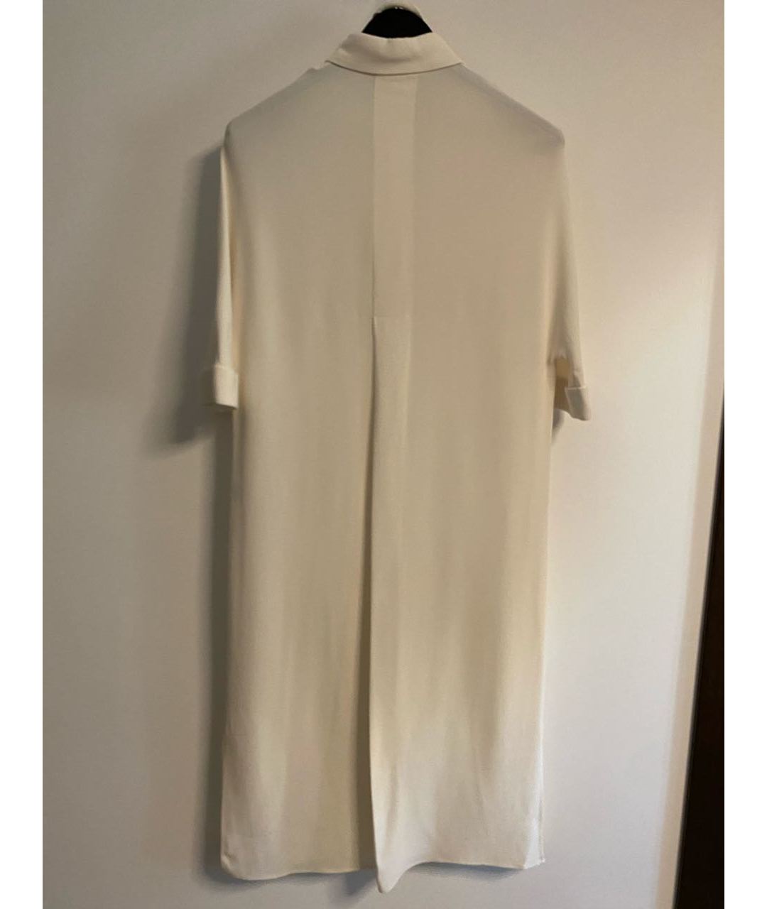 JOSEPH Белое шелковое повседневное платье, фото 2