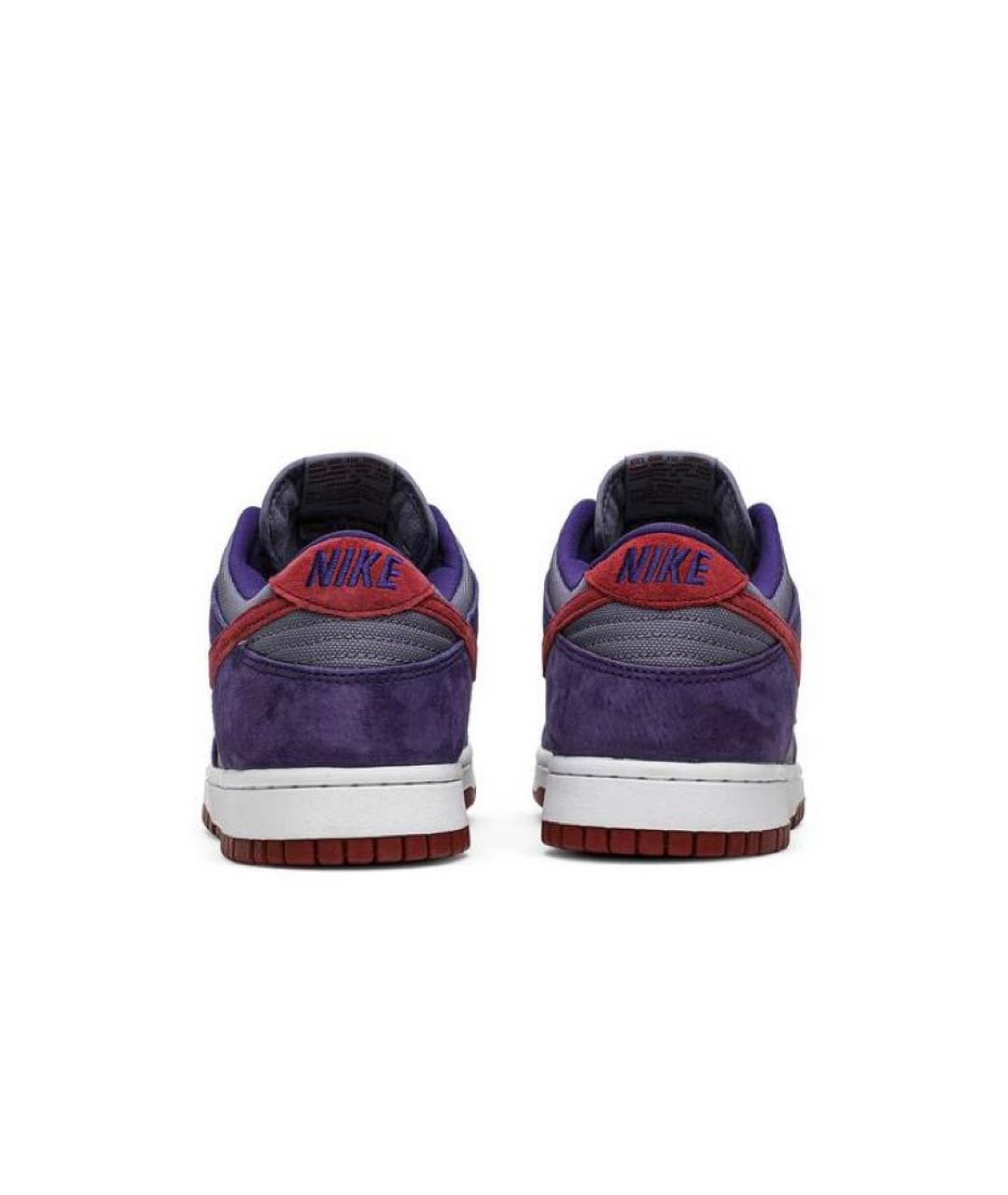 NIKE Фиолетовые замшевые низкие кроссовки / кеды, фото 5