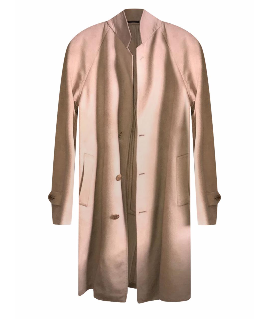 PAL ZILERI Бежевое кашемировое пальто, фото 1