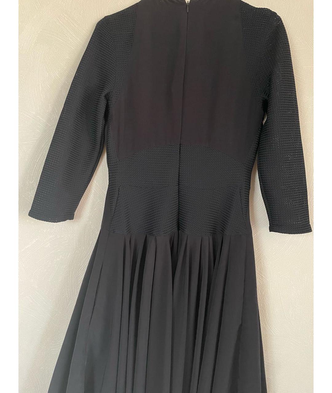 KENZO Черное полиэстеровое вечернее платье, фото 2