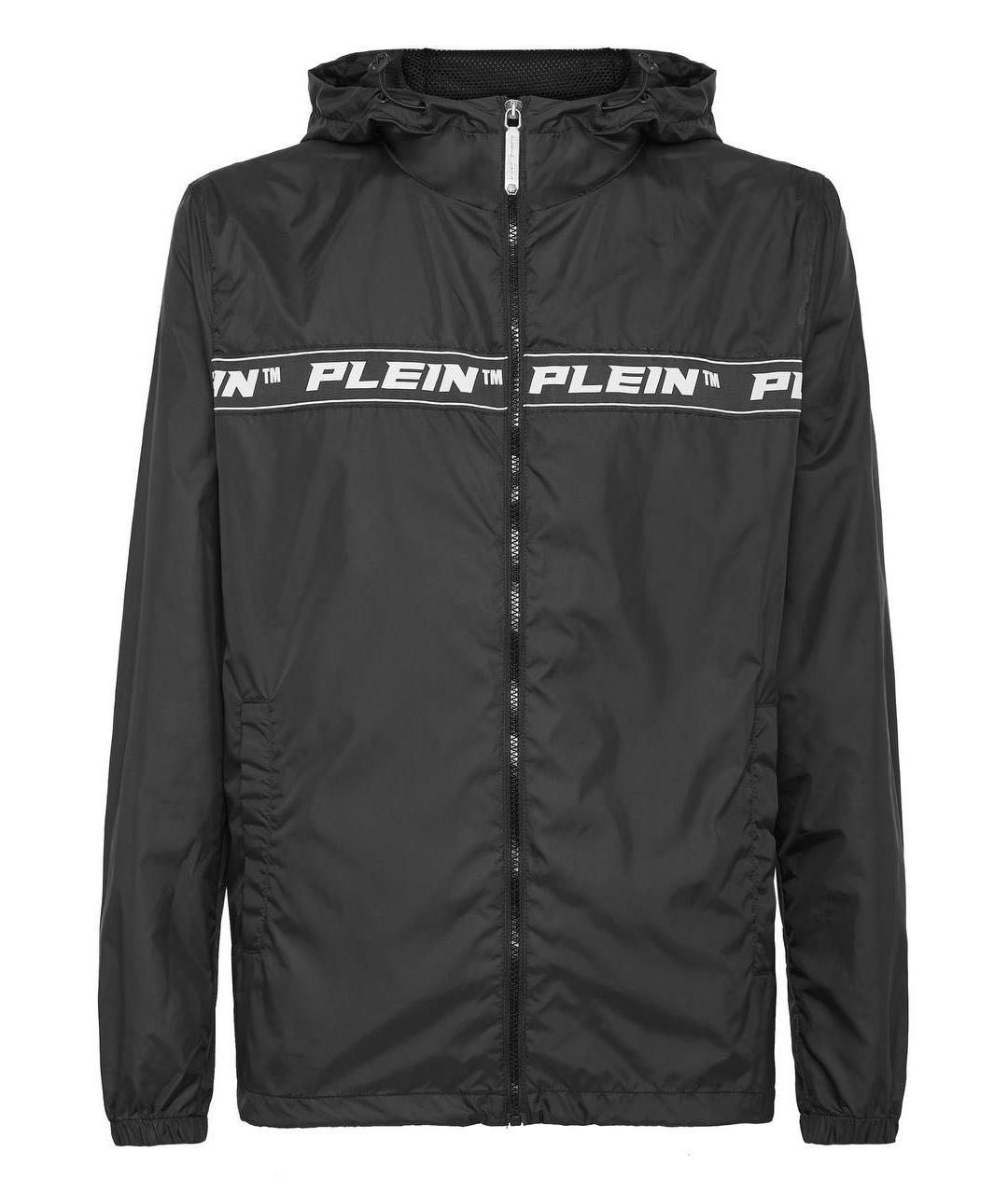 PHILIPP PLEIN Черная полиэстеровая спортивная куртка, фото 1