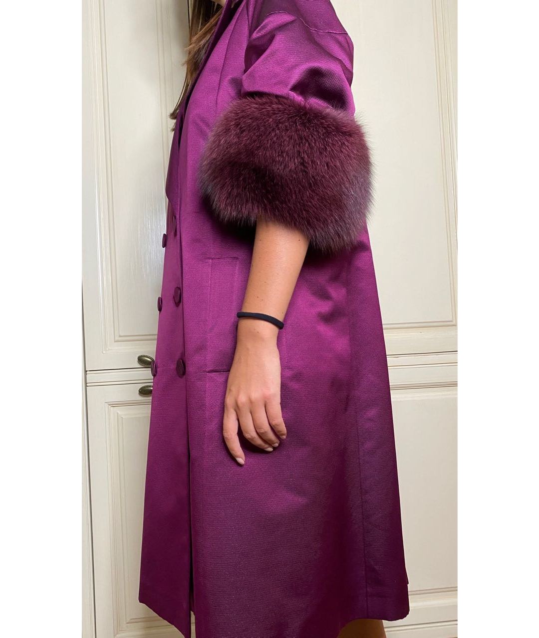 ESCADA Фиолетовое пальто, фото 4