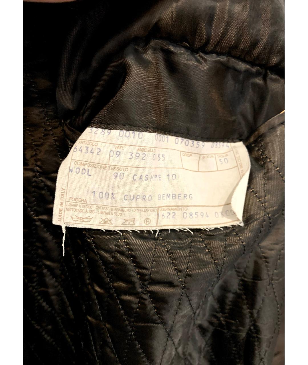 PAL ZILERI Хаки кашемировое пальто, фото 6