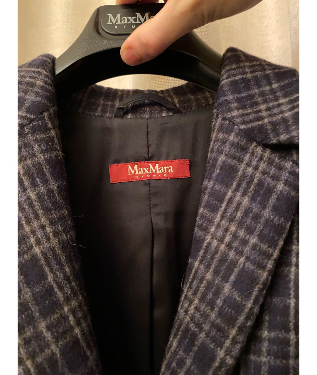 MAX MARA Мульти шерстяной жакет/пиджак, фото 3