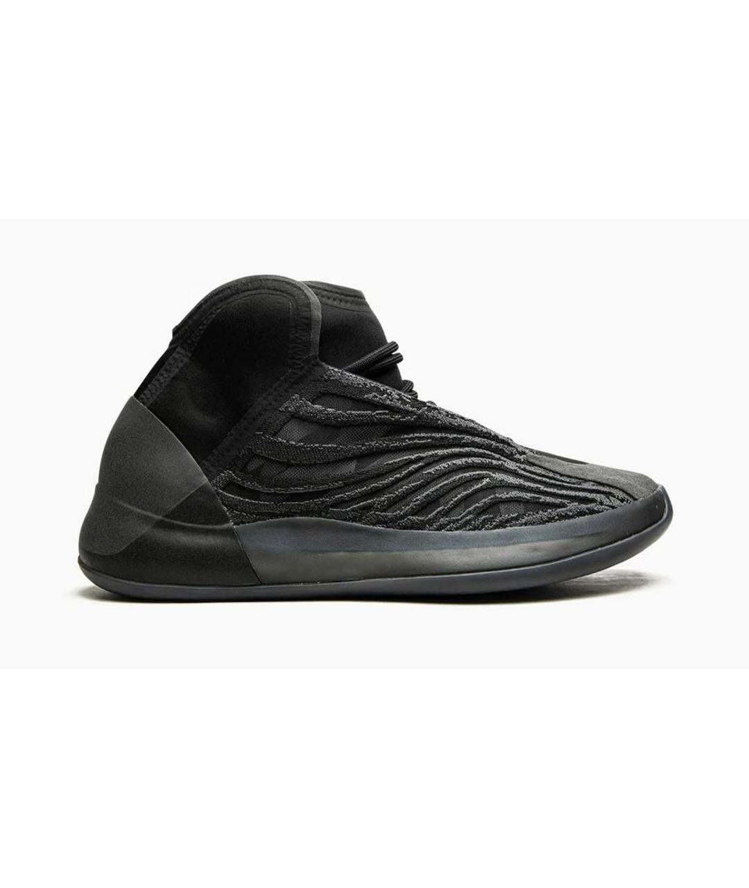 ADIDAS YEEZY Черные высокие кроссовки / кеды, фото 5
