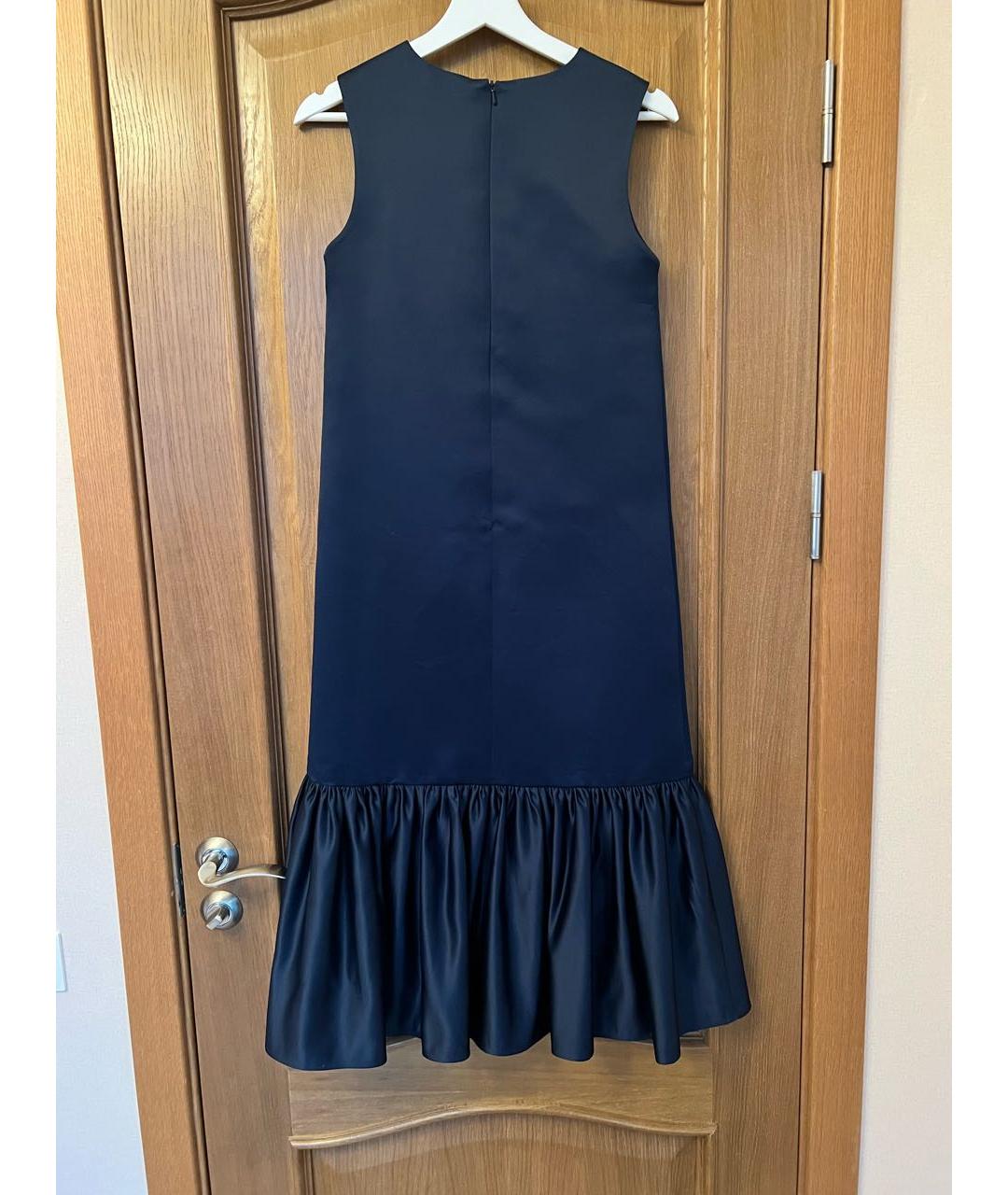 EDIT Темно-синее полиэстеровое коктейльное платье, фото 2