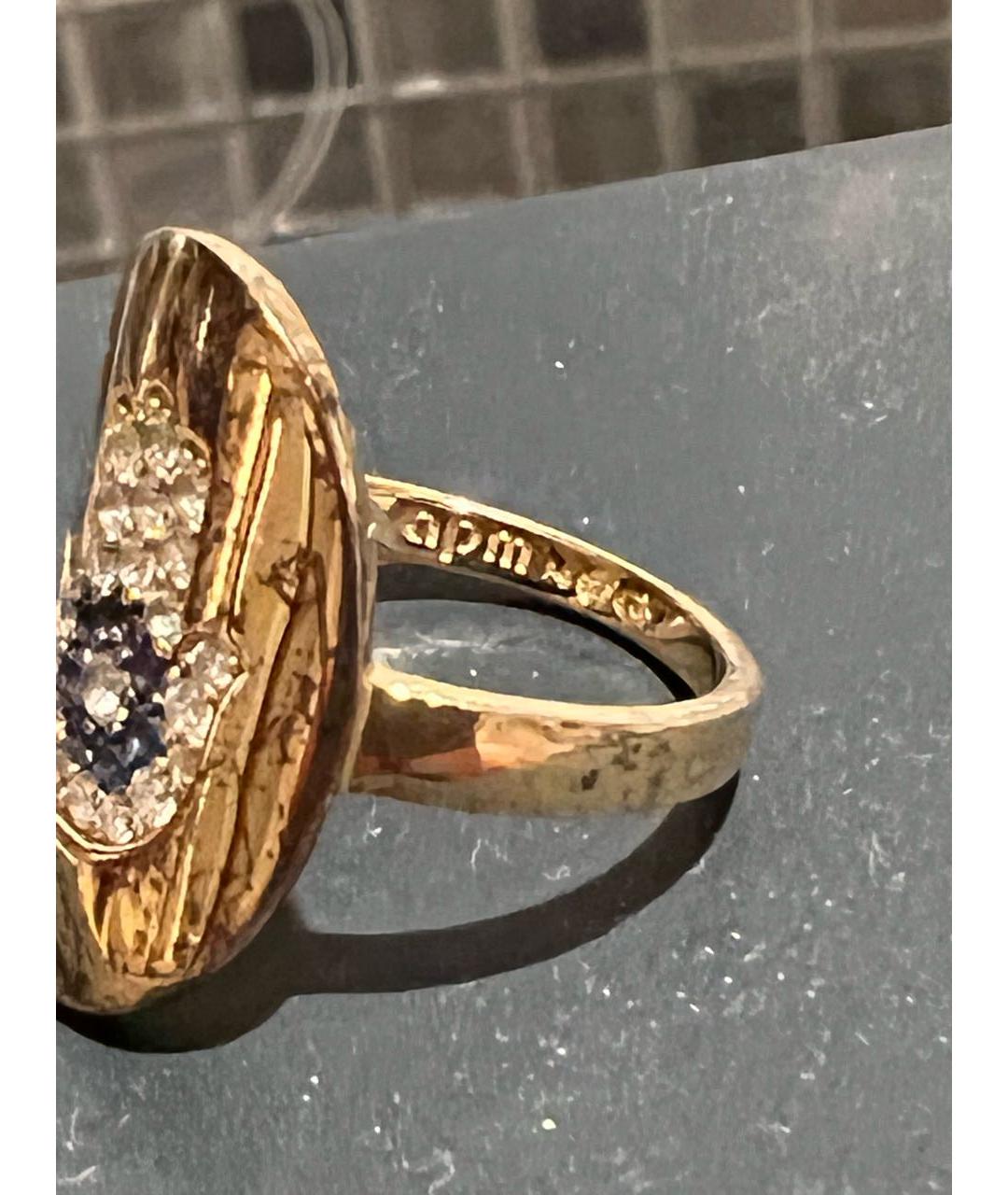 APM Monaco Золотое позолоченное кольцо, фото 4