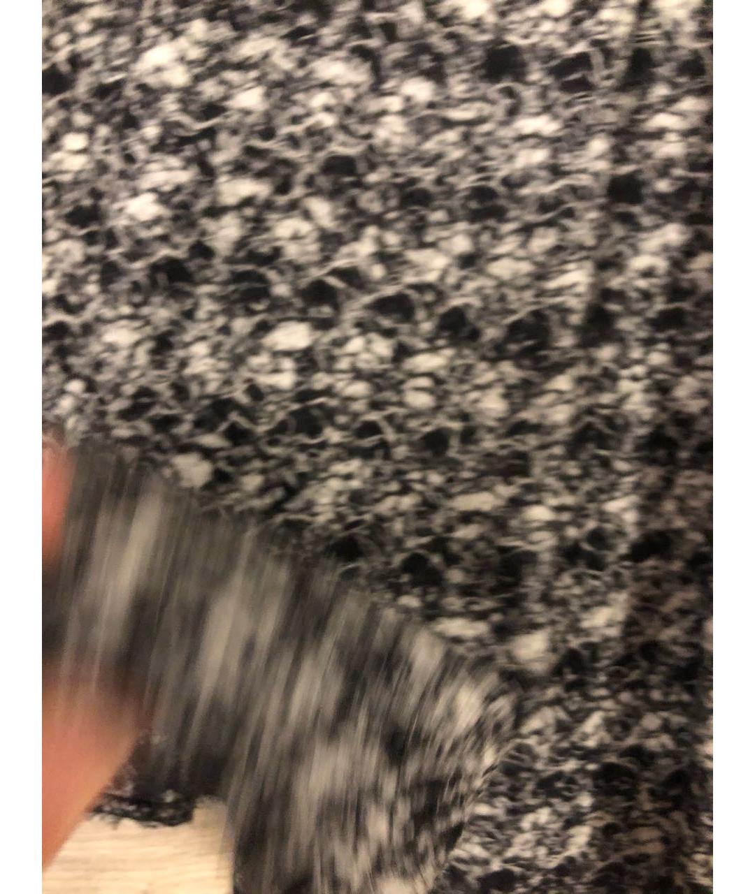 DAMIR DOMA Черная шерстяная юбка мини, фото 3