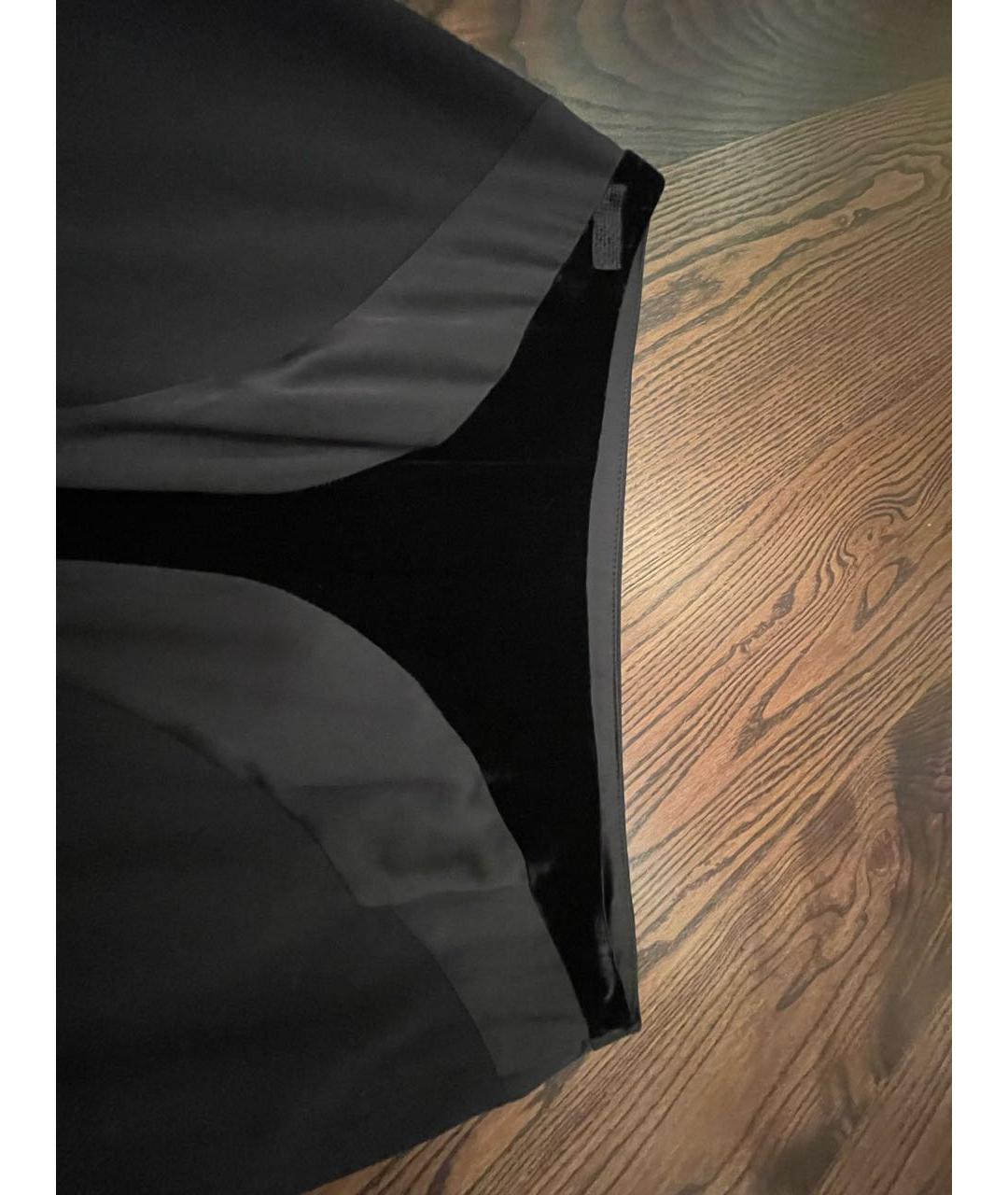 ETRO Черная ацетатная юбка миди, фото 4