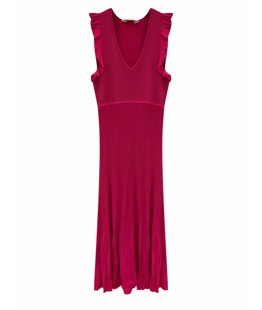 MICHAEL KORS Розовое вискозное повседневное платье, фото 1