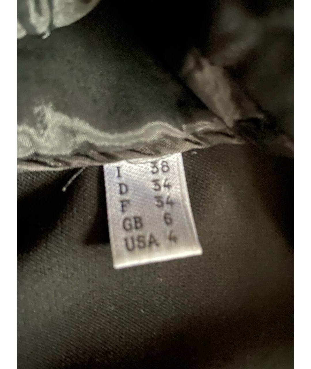 MOSCHINO Черный синтетический жакет/пиджак, фото 4