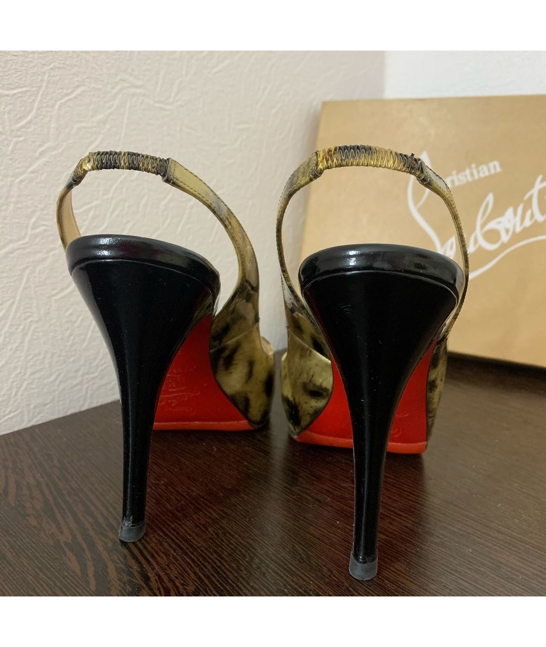 CHRISTIAN LOUBOUTIN Туфли из лакированной кожи, фото 3