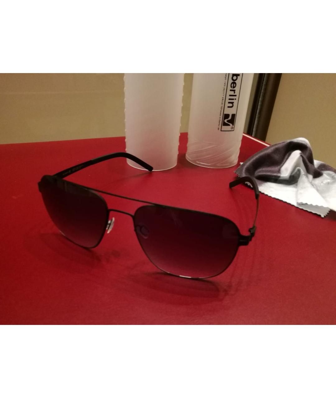 ICBERLIN Черные солнцезащитные очки, фото 5