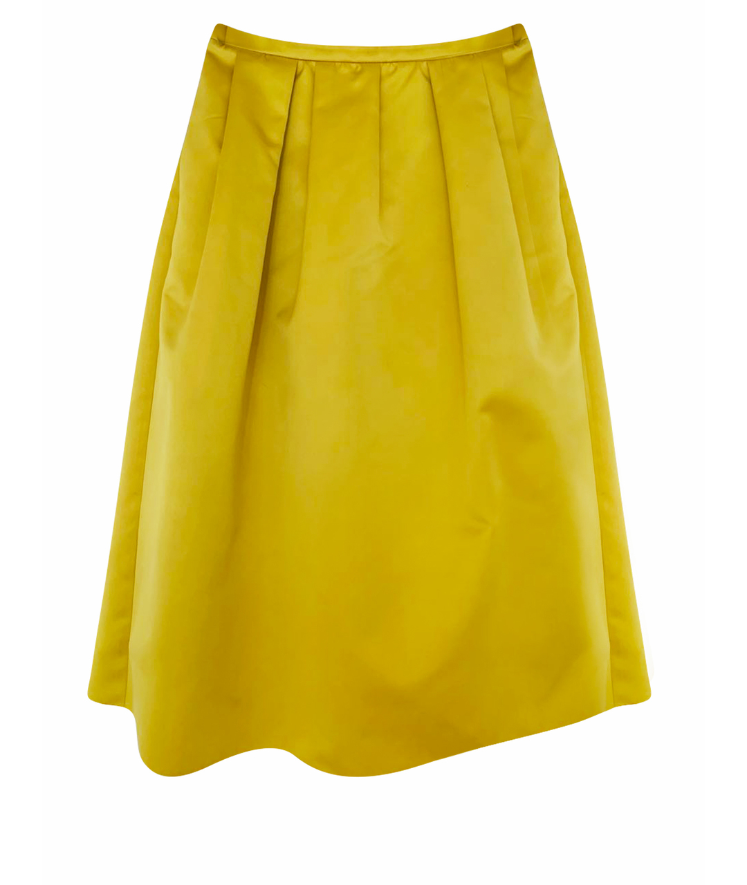 NO. 21 Желтая юбка миди, фото 1