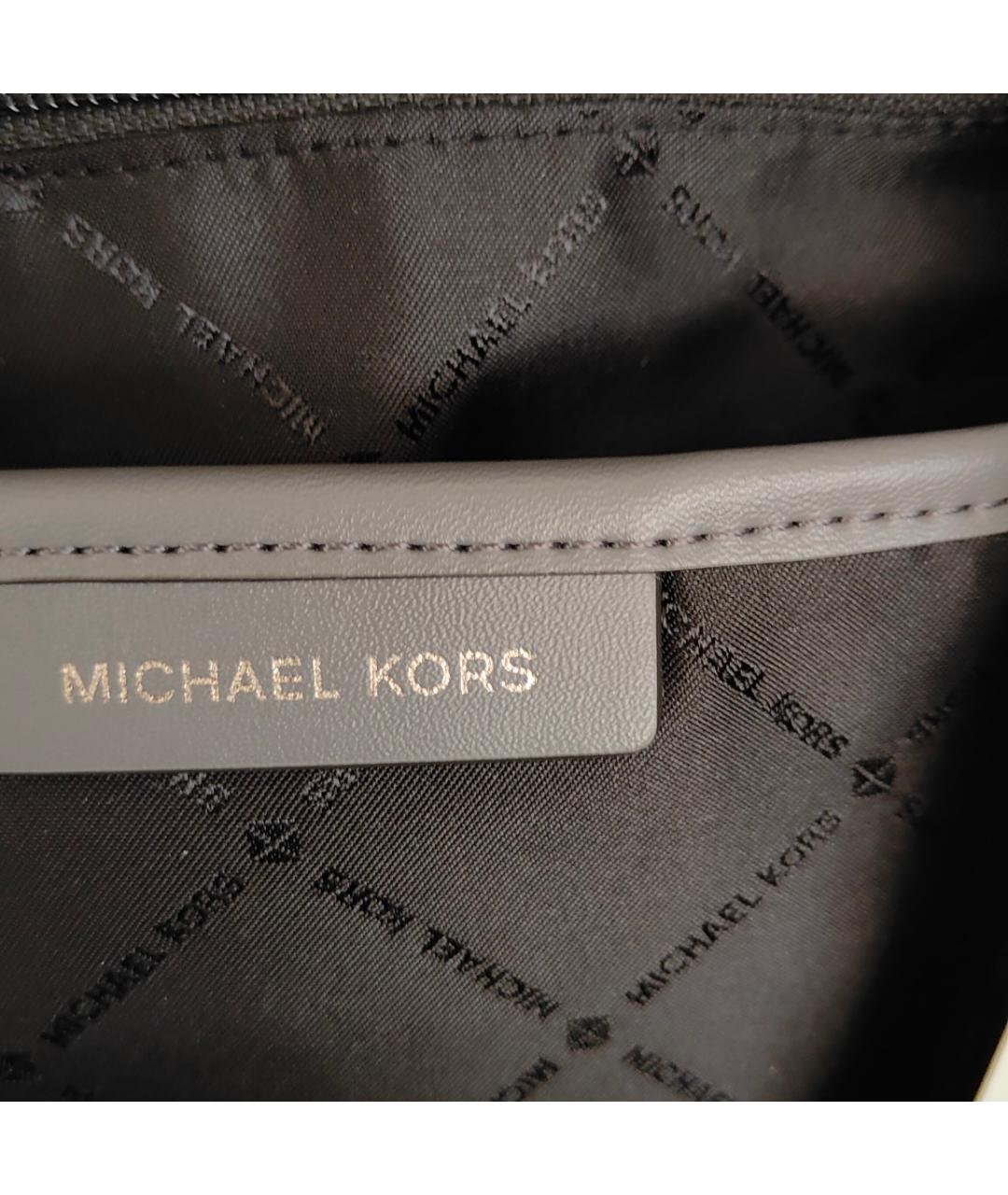 MICHAEL KORS Серый тканевый рюкзак, фото 7