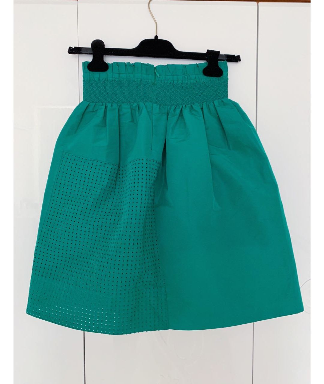NO. 21 Зеленая юбка мини, фото 2