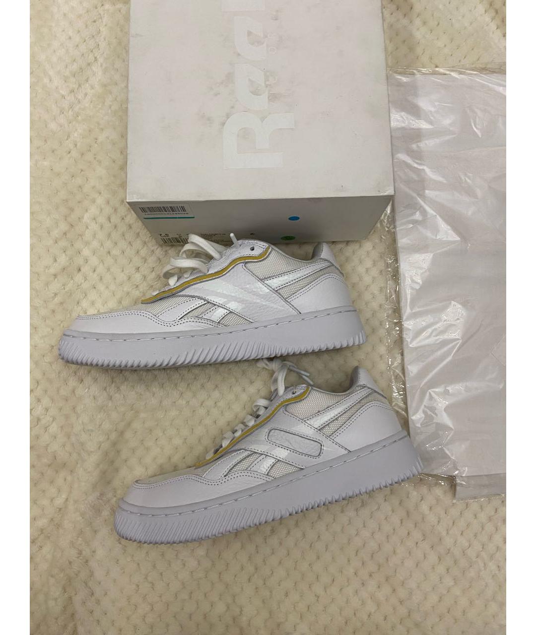 REEBOK VB Белые кожаные кроссовки, фото 4