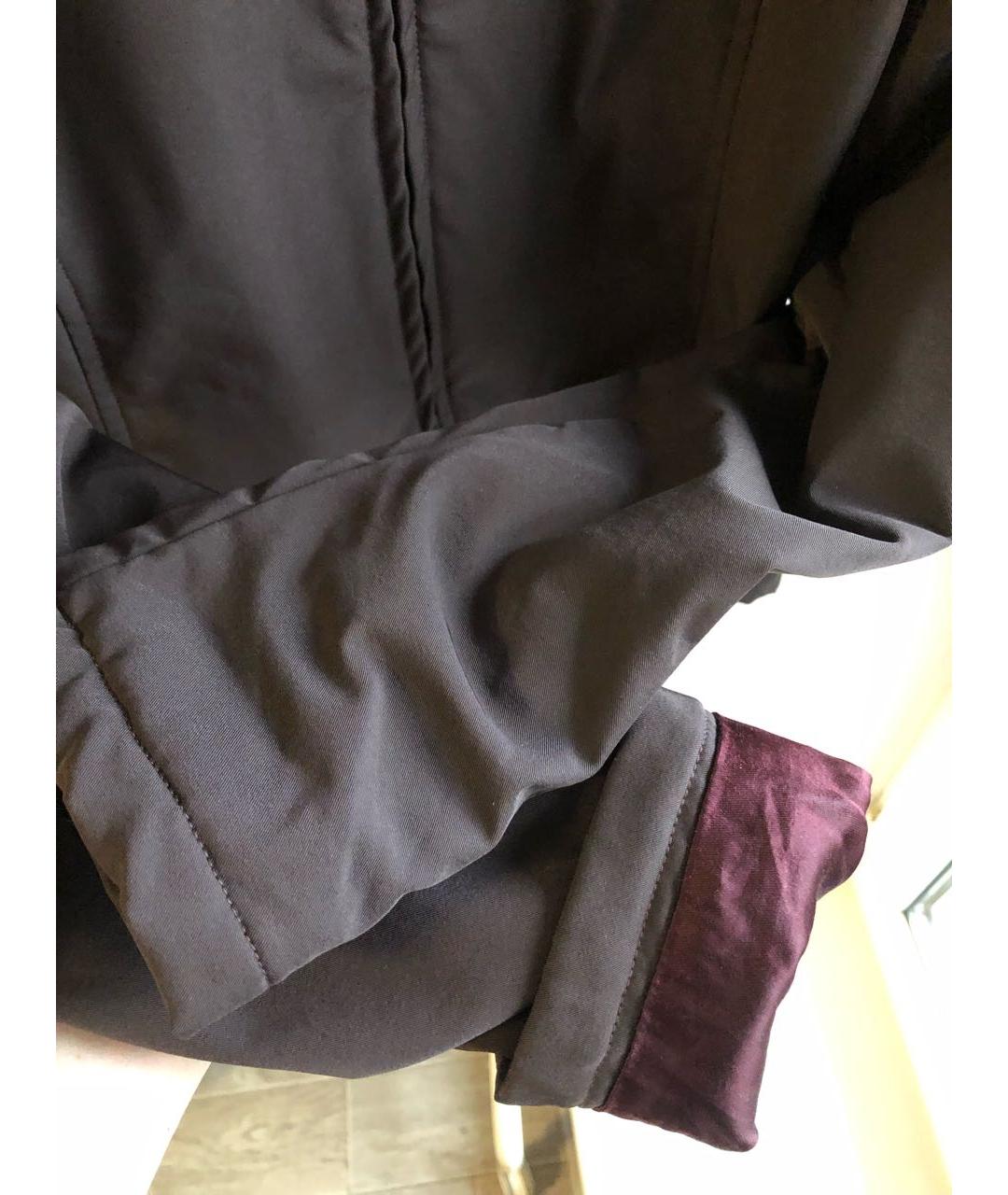 ARMANI JEANS Коричневая полиамидовая куртка, фото 5