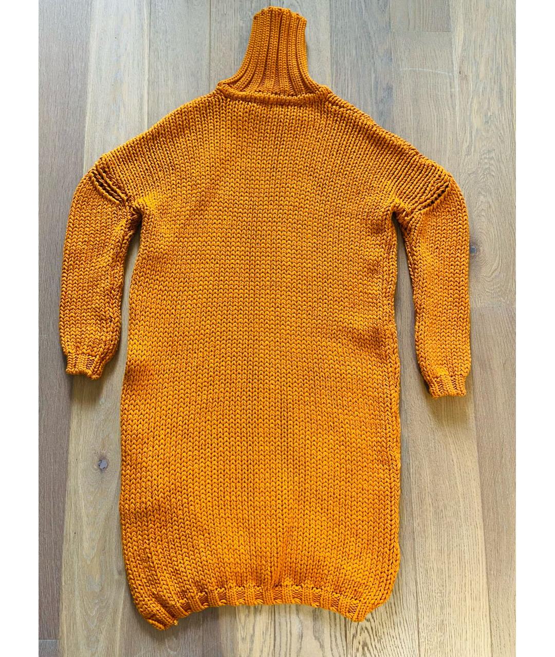 MARQUES' ALMEIDA Коралловый хлопковый джемпер / свитер, фото 2