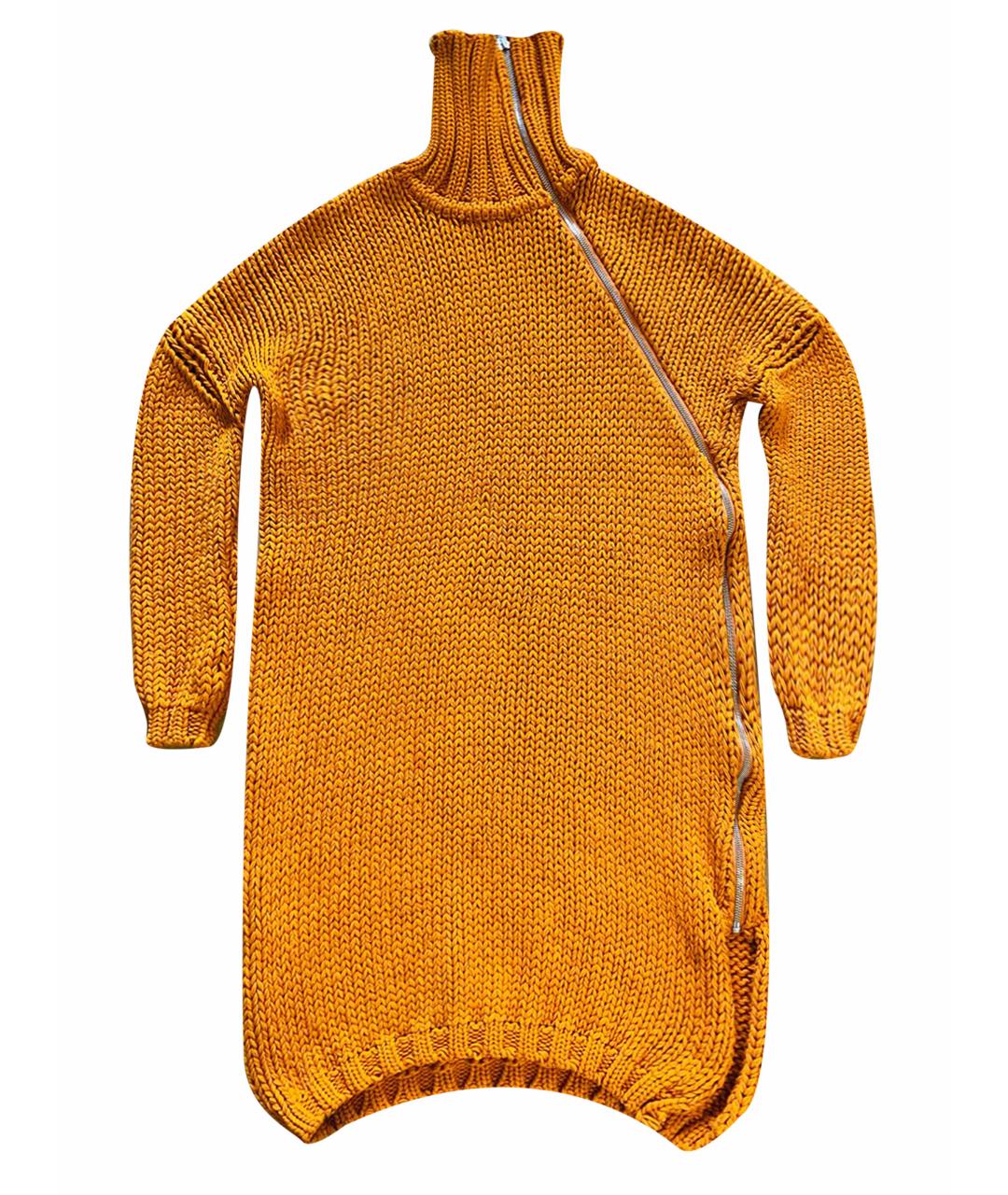 MARQUES' ALMEIDA Коралловый хлопковый джемпер / свитер, фото 1