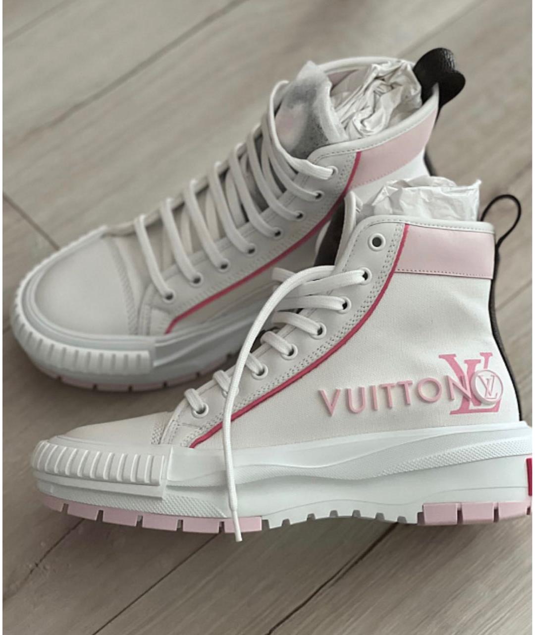 LOUIS VUITTON Мульти кожаные кроссовки, фото 6