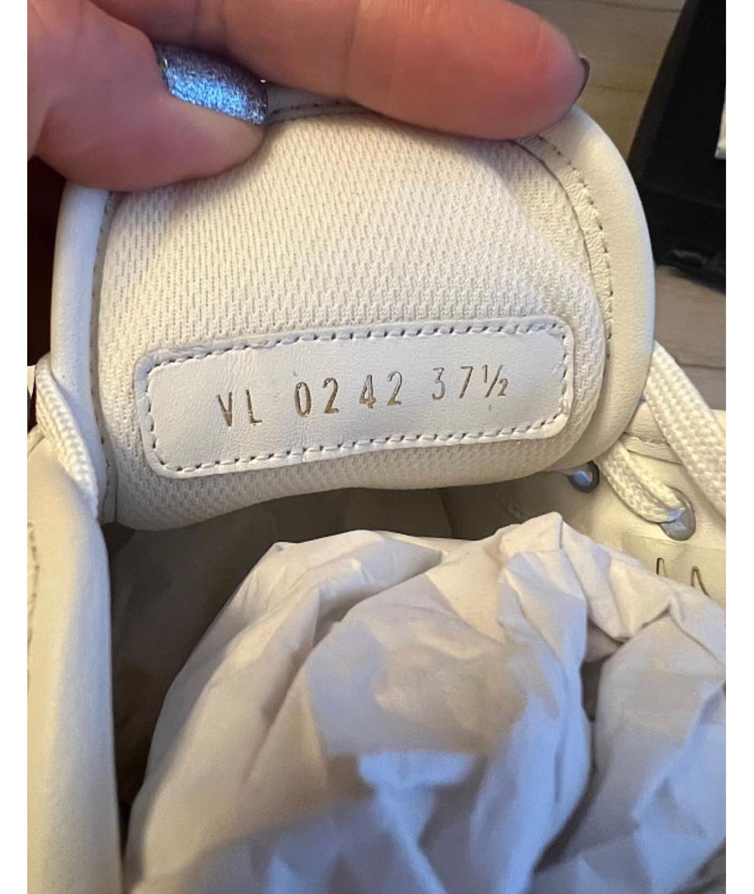 LOUIS VUITTON Мульти кожаные кроссовки, фото 4