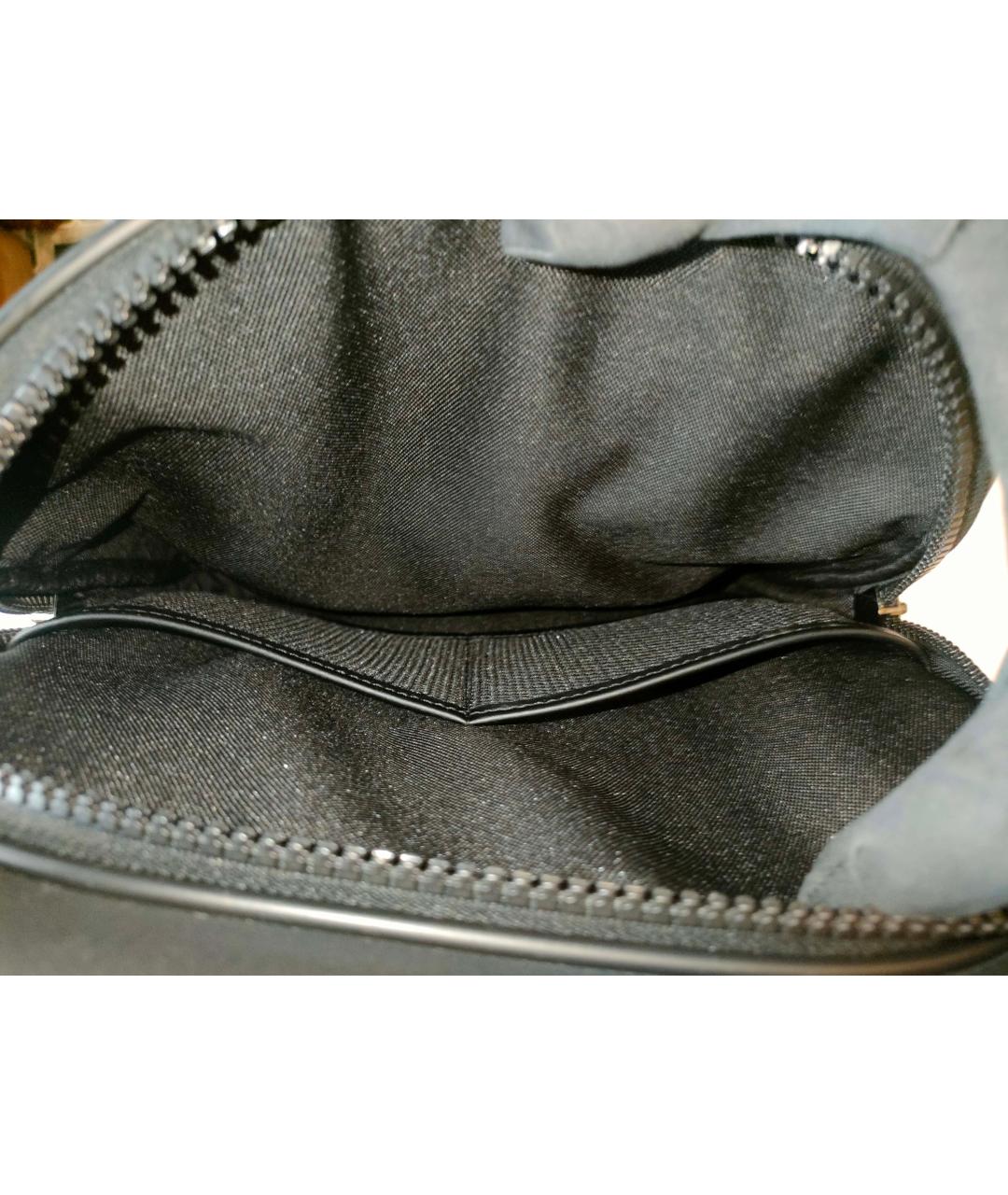 MONTBLANC Черный кожаный рюкзак, фото 6