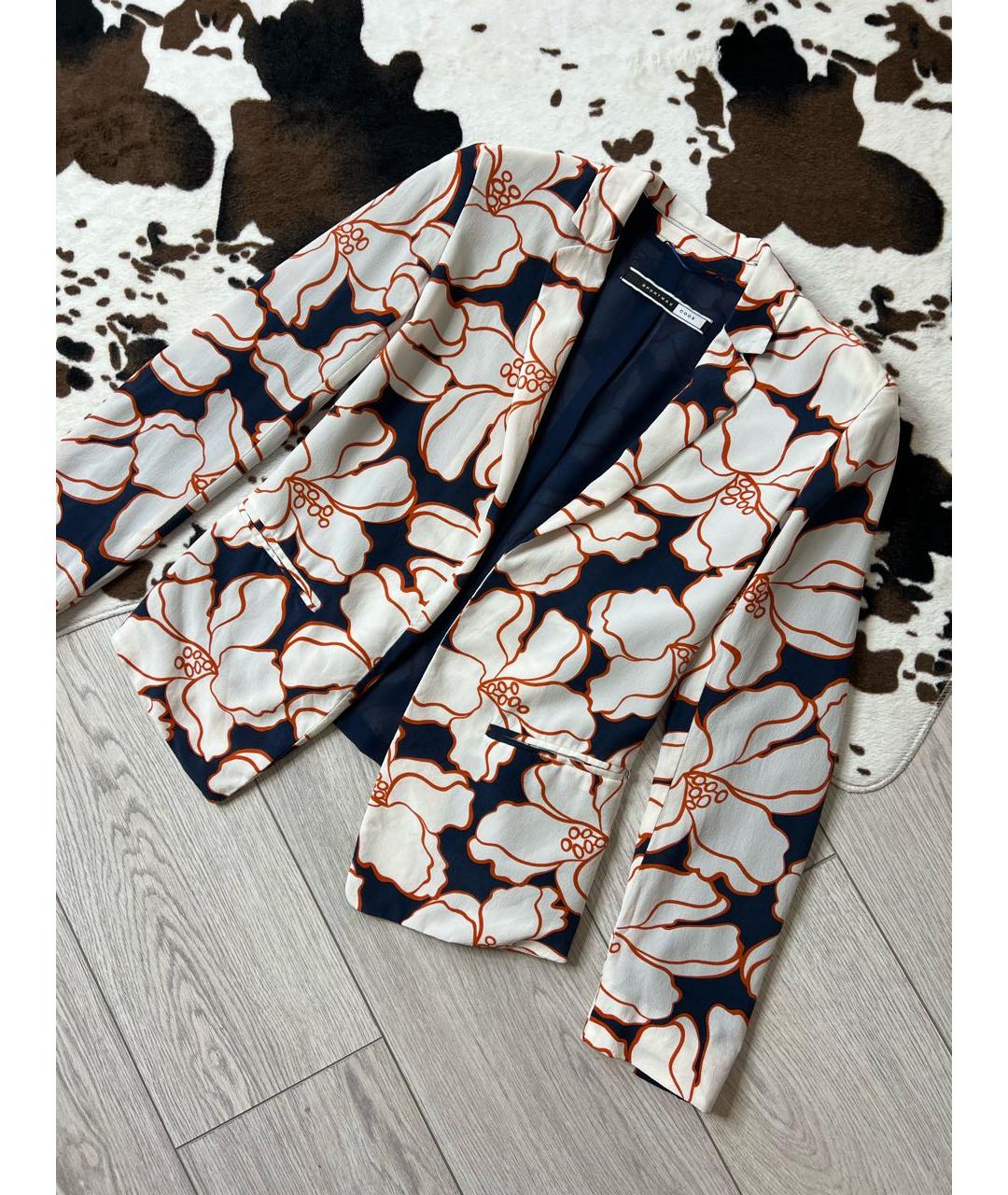 SPORTMAX Мульти шелковый жакет/пиджак, фото 3