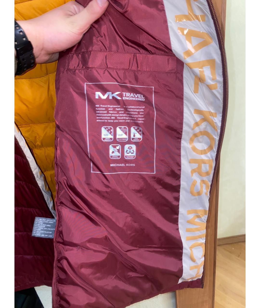 MICHAEL KORS Мульти синтетическая куртка, фото 3