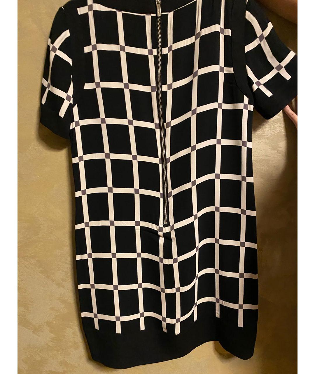 MICHAEL KORS Черное вискозное повседневное платье, фото 2