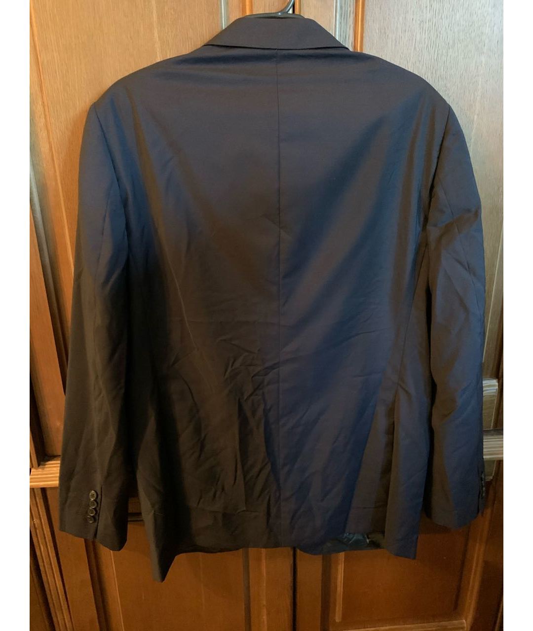 VALENTINO Темно-синий шерстяной пиджак, фото 2
