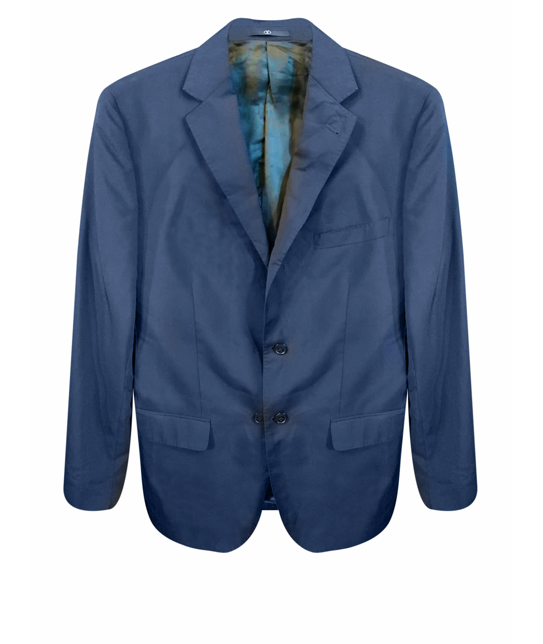 VALENTINO Темно-синий шерстяной пиджак, фото 1