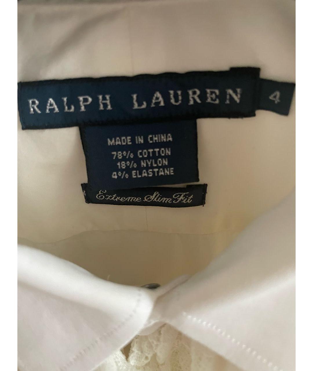 RALPH LAUREN Хлопко-эластановая рубашка, фото 3