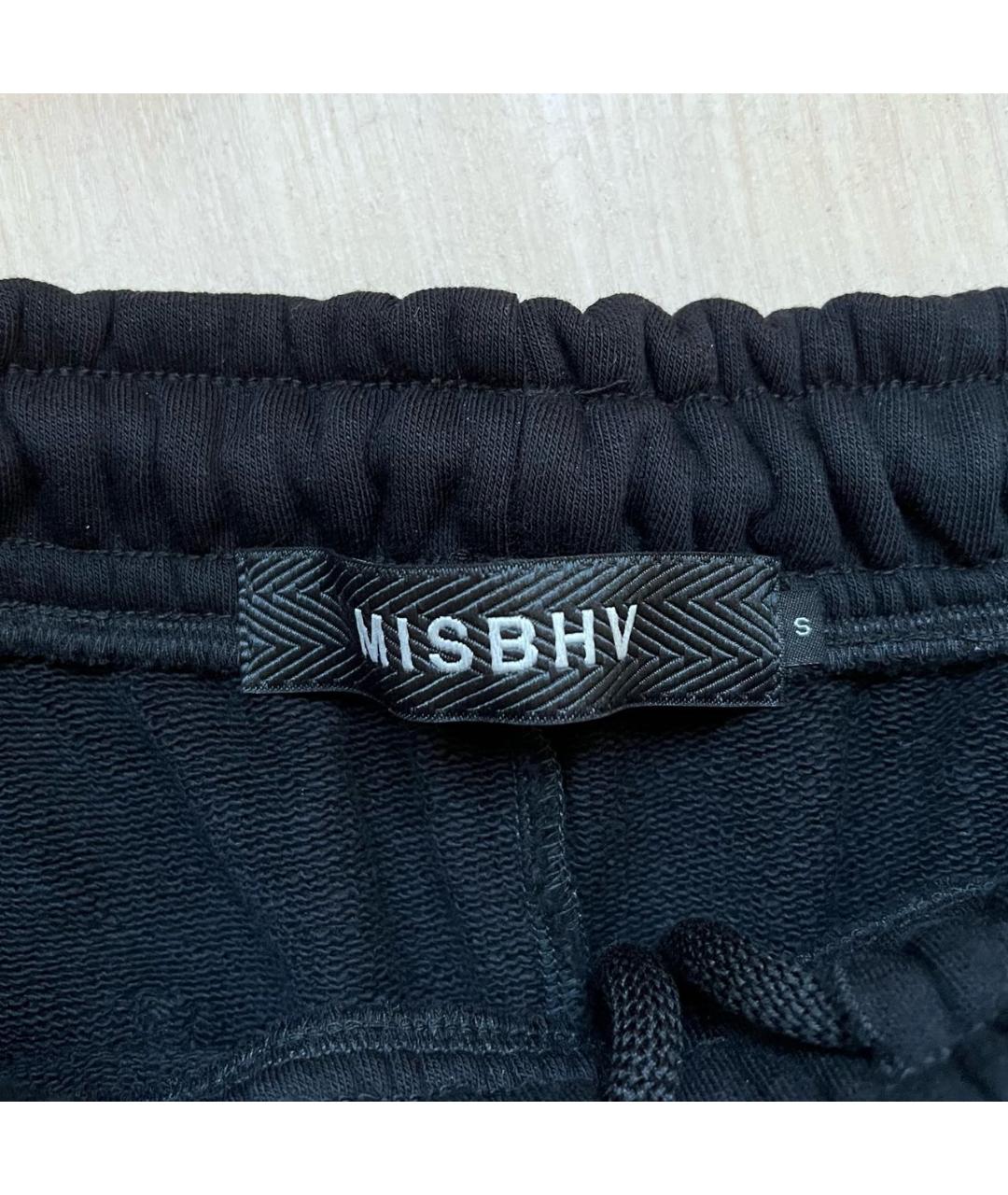 MISBHV Черные хлопковые повседневные брюки, фото 6