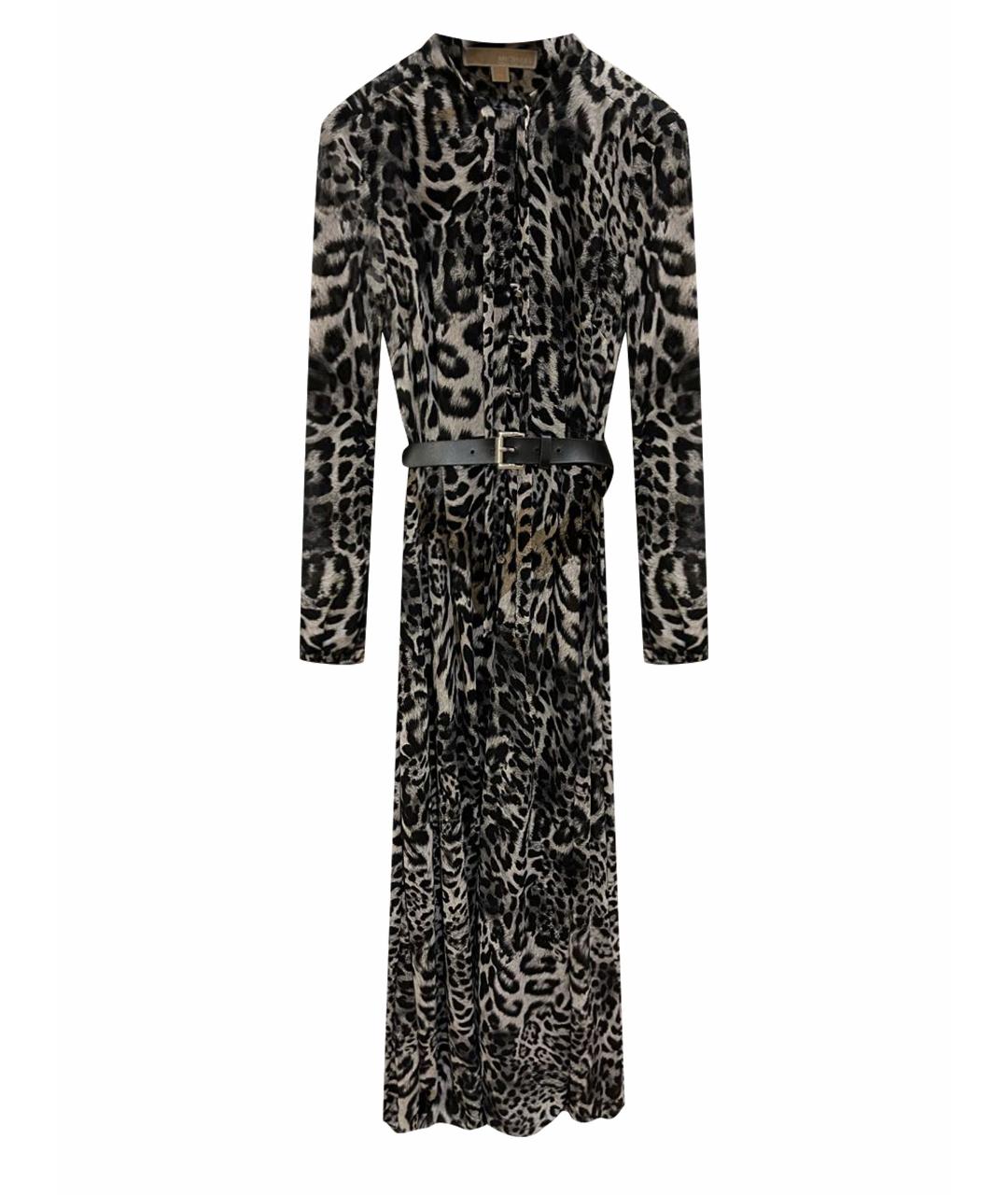 MICHAEL KORS Мульти полиэстеровое платье, фото 1
