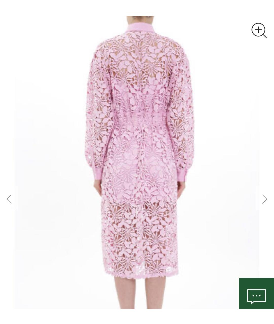 NO. 21 Розовое кружевное коктейльное платье, фото 2