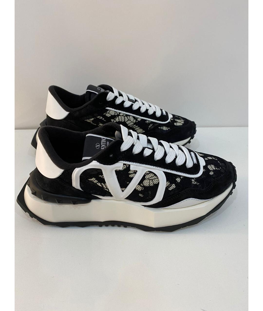VALENTINO Черные кроссовки, фото 4