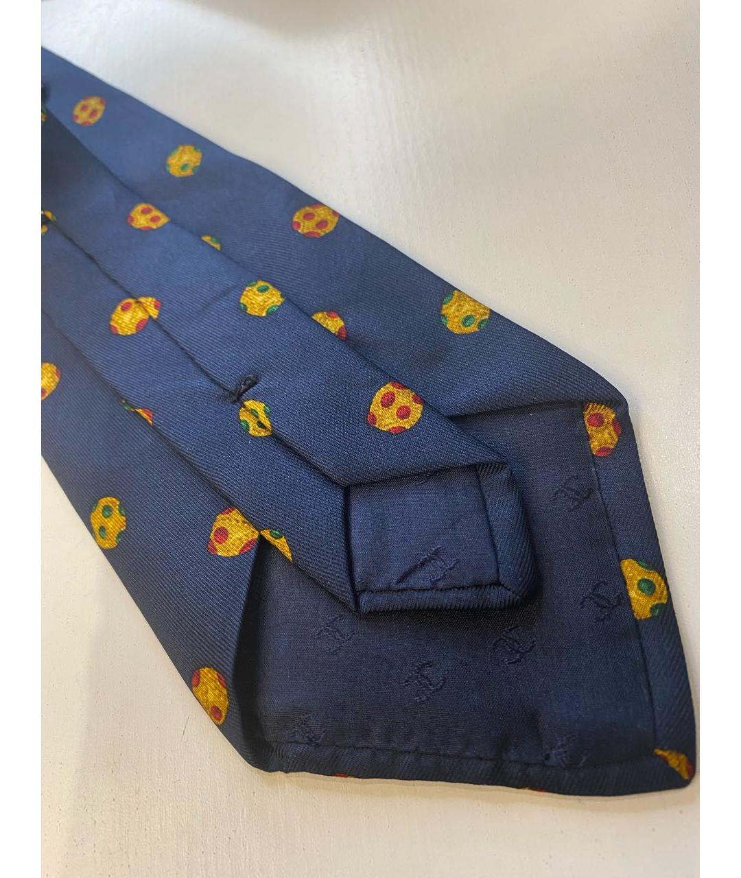 CHANEL PRE-OWNED Мульти шелковый галстук, фото 3