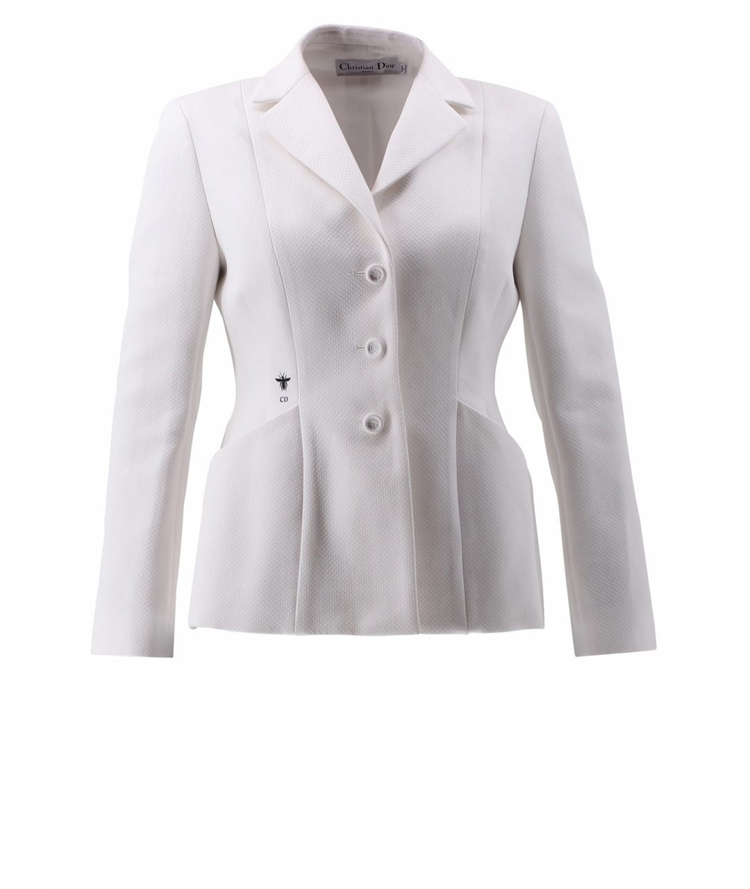 CHRISTIAN DIOR PRE-OWNED Белый хлопковый жакет/пиджак, фото 1