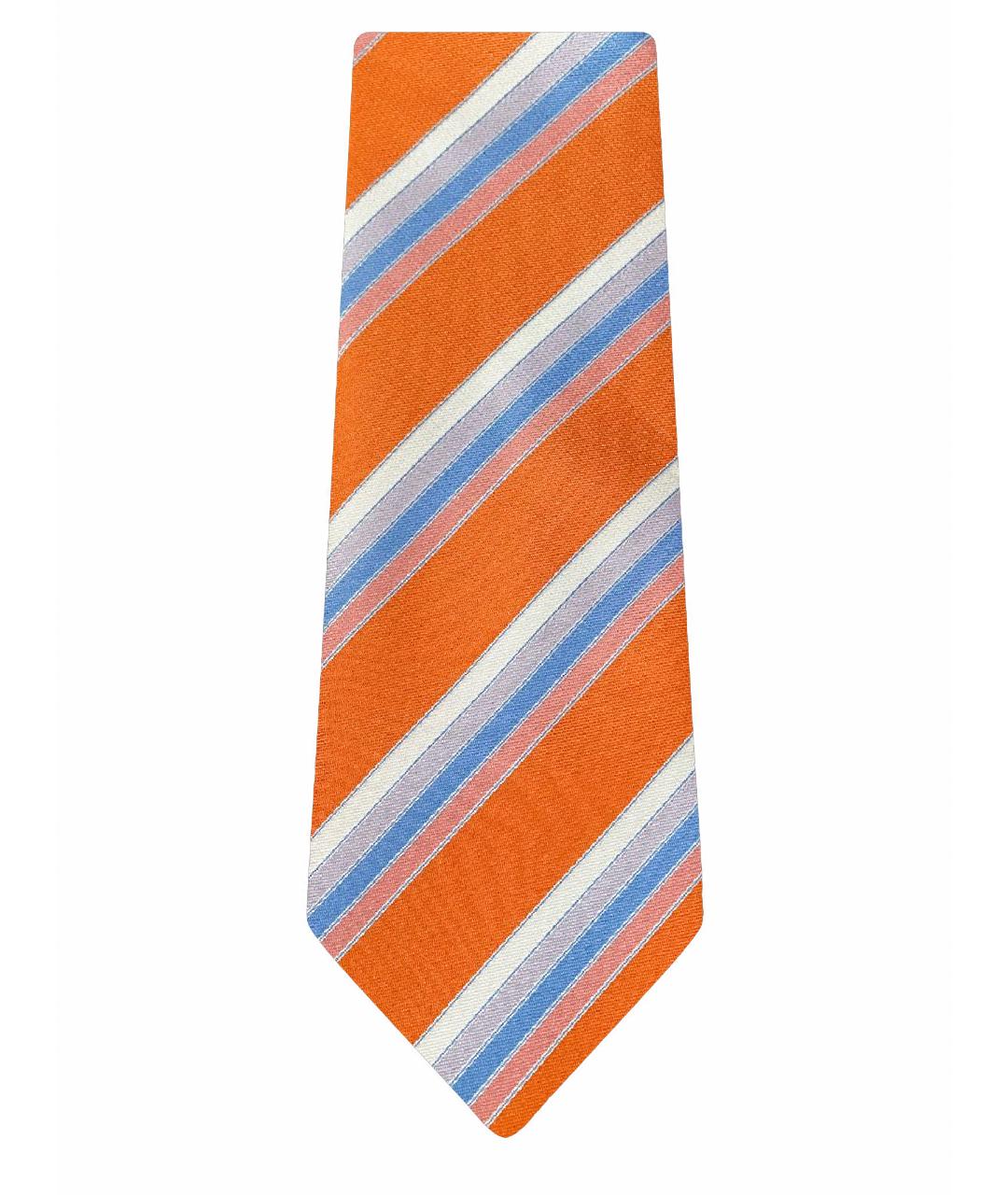 ERMENEGILDO ZEGNA Мульти шелковый галстук, фото 1