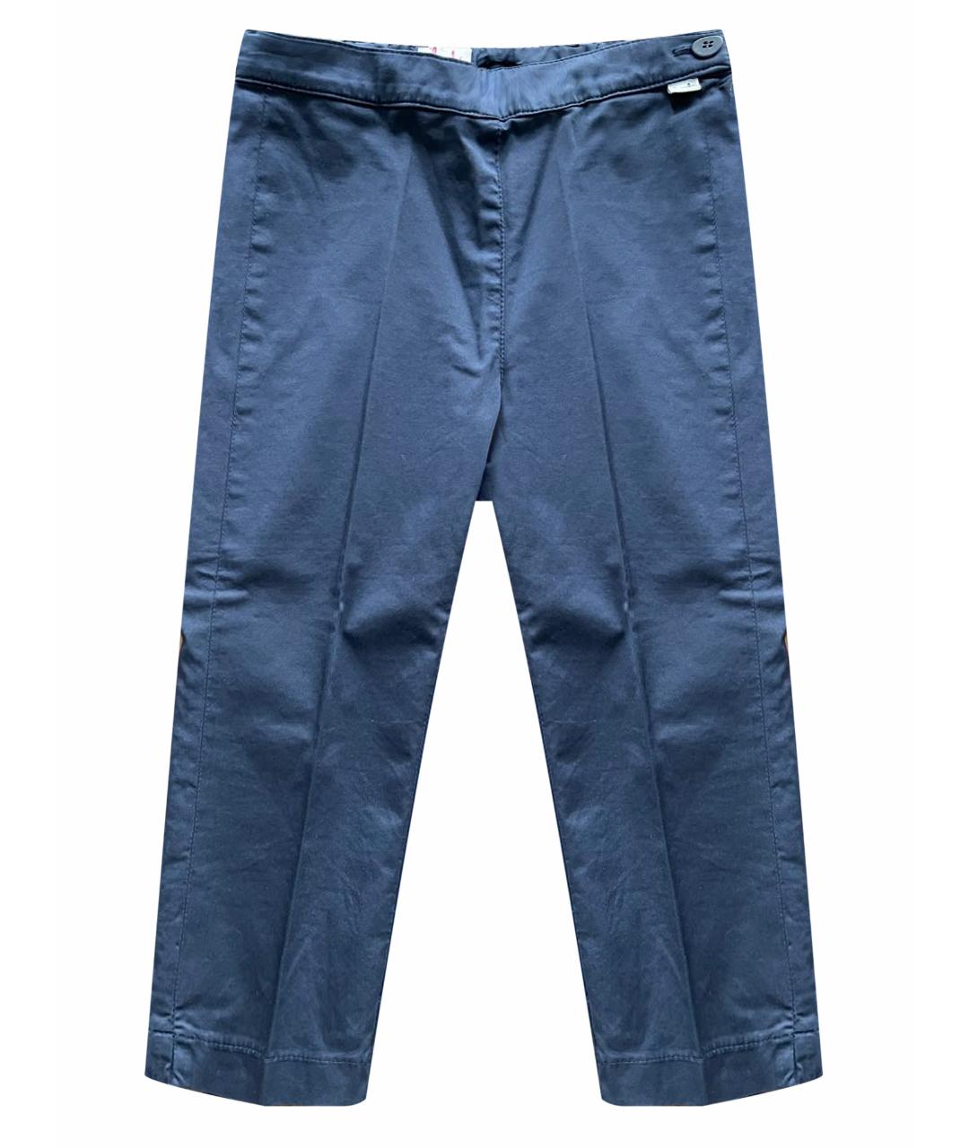 IL GUFO Темно-синие хлопковые брюки и шорты, фото 1