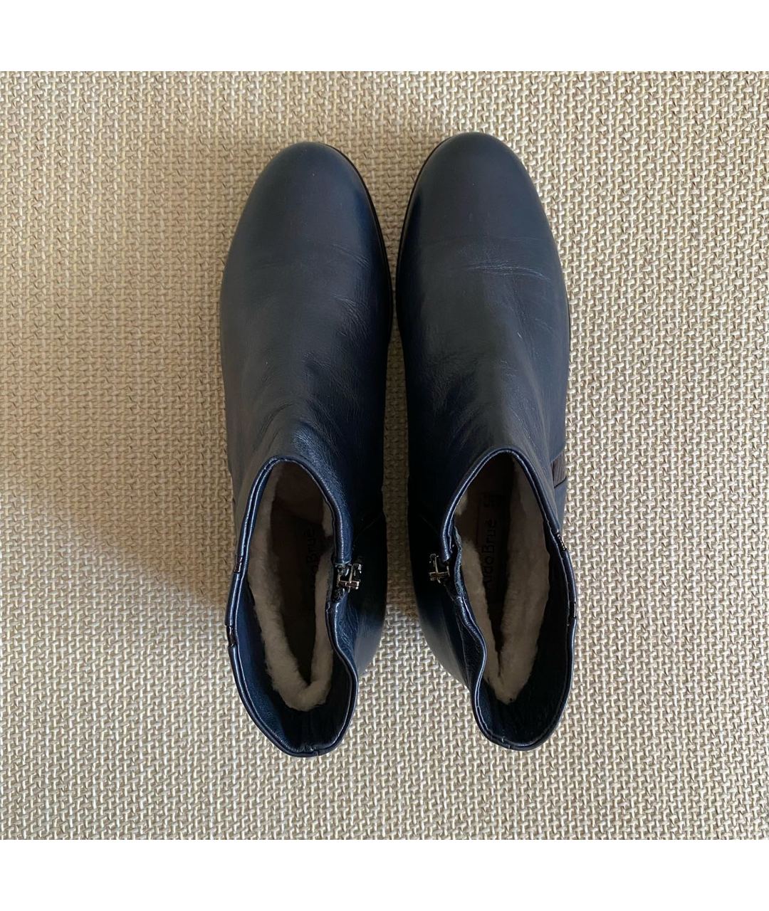 ALDO BRUE Синие кожаные ботинки, фото 3