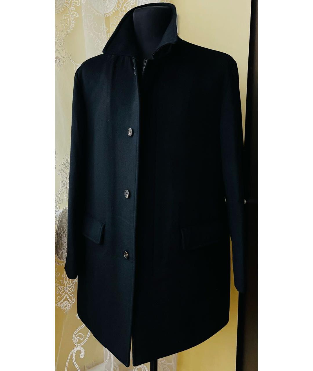 BRIONI Черное кашемировое пальто, фото 3