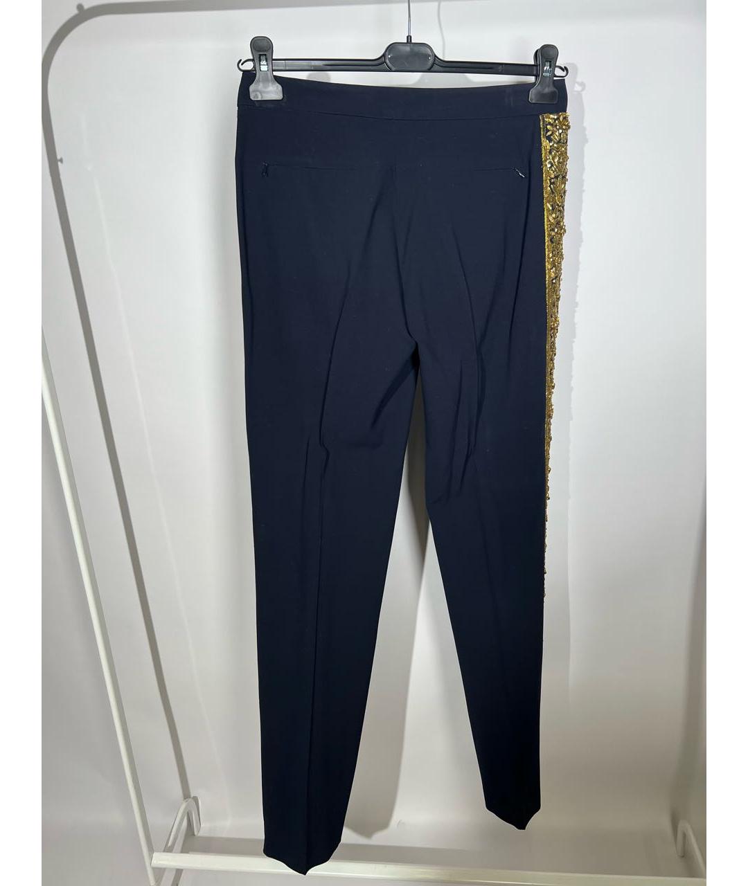 MICHAEL KORS Темно-синие прямые брюки, фото 2
