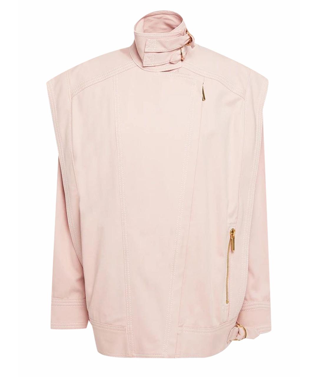 ZIMMERMANN Розовая хлопковая куртка, фото 1